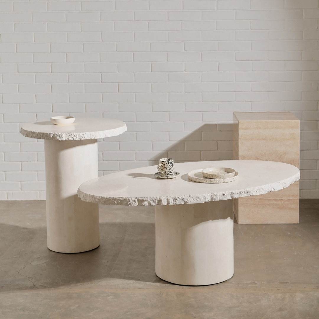 Limestone Tea Table – Ren Wares